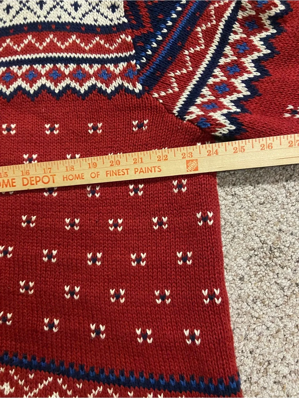 Polo Ralph Lauren Sweater Fair Isle Buffalo Nickel Button Cardigan Cotton Linen